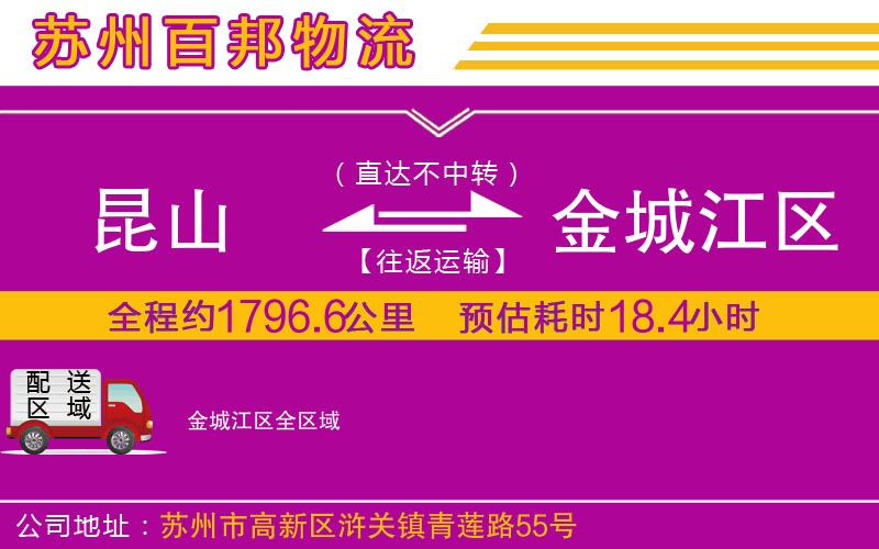 昆山到金城江區(qū)物流公司