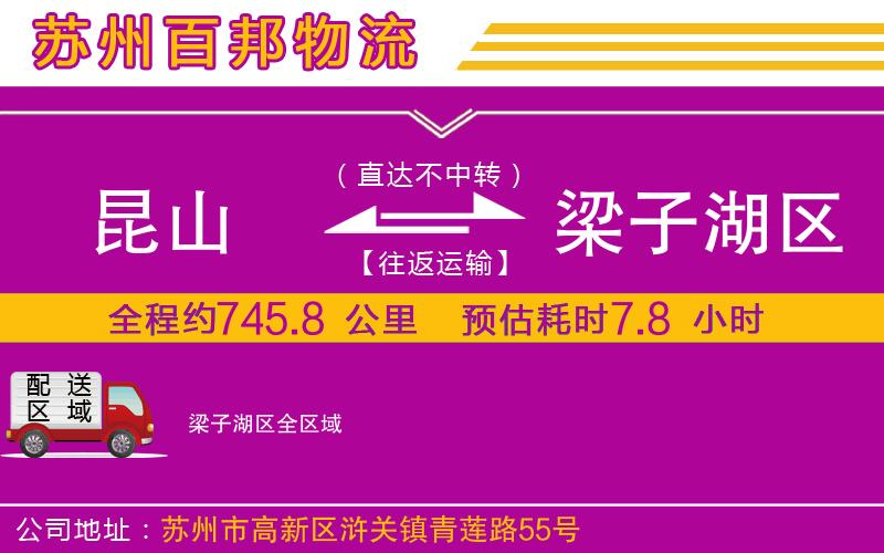昆山到梁子湖區(qū)物流公司